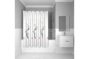 Штора для ванной комнаты IDDIS Cherry Tree 200*200 см 200*200 см