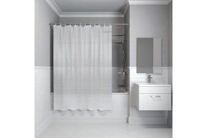 Штора для ванной комнаты IDDIS Stereo Square 200*180 см EVA