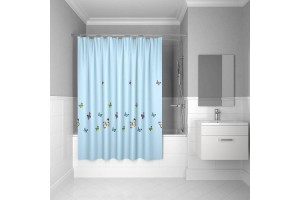 Штора для ванной комнаты IDDIS Butterfly 200*200 см