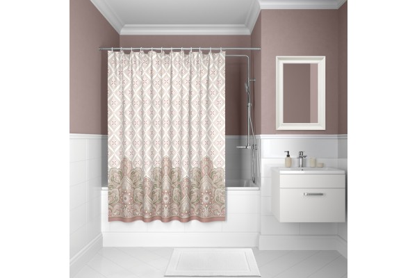 Штора для ванной комнаты 200*180 IDDIS Decor