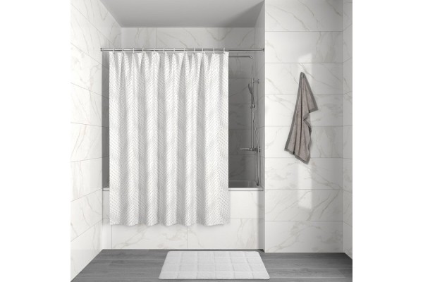Штора для ванной комнаты 180*180 IDDIS Decor