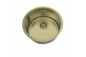 Мойка IDDIS  Edifice для подстольного монтажа бронза