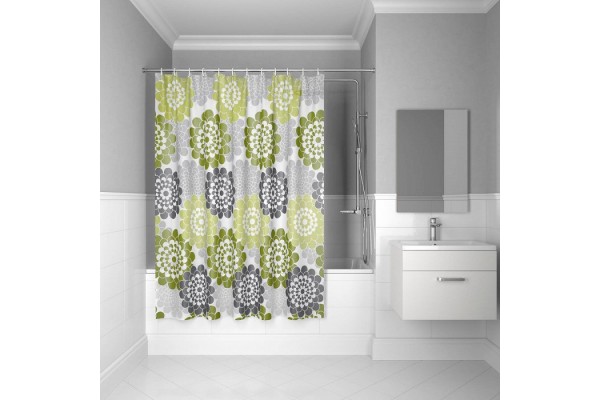 Штора для ванной комнаты IDDIS PEVA 180*180см