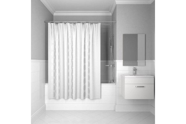 Штора для ванной комнаты IDDIS Chequers 200*200 см Chequers (432P20RI11)