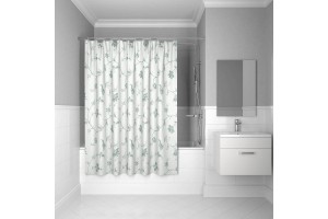 Штора для ванной комнаты IDDIS Elegant 200*200 см elegant silver