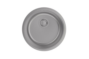 Кухонная мойка Iddis Edifice, графит, D-425x180