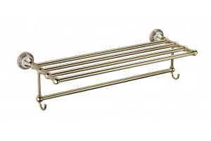 Полка для полотенец FIXSEN Bogema Gold