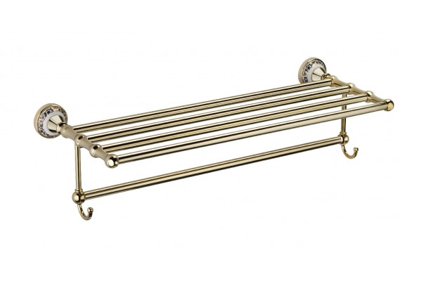 Полка для полотенец FIXSEN Bogema Gold