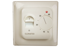 Терморегулятор Climatiq CLIMATIQ.THERM.IVORY проводной, не программируемый, слоновая кость