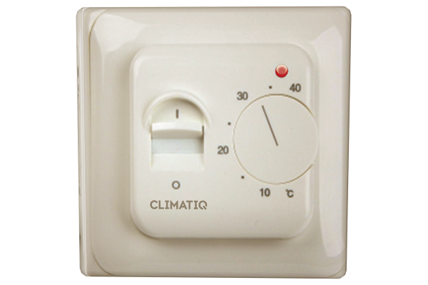 Терморегулятор Climatiq CLIMATIQ.THERM.IVORY проводной, не программируемый, слоновая кость