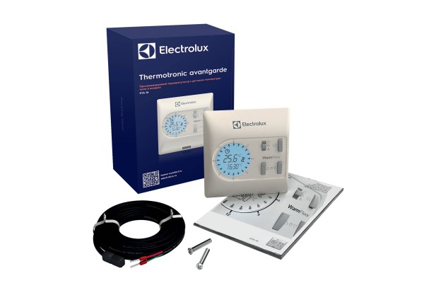 Терморегулятор Electrolux ETA-16 проводной, программируемый, белый