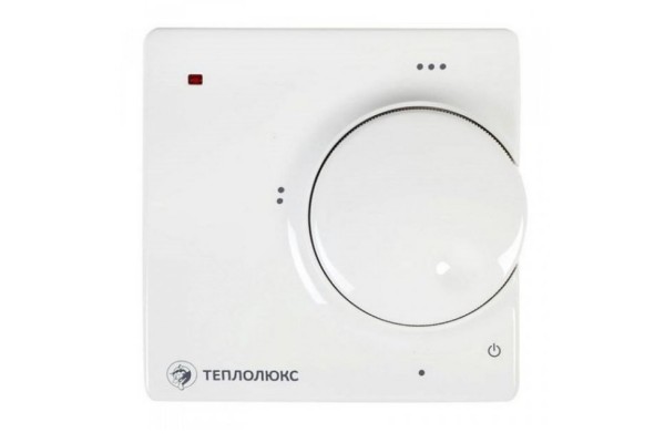 Терморегулятор Теплолюкс 510 проводной, не программируемый, белый 2176928