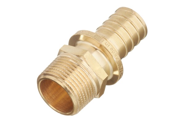 Elsen Переходник 25x3/4 Н. аксиальный PEX, латунь