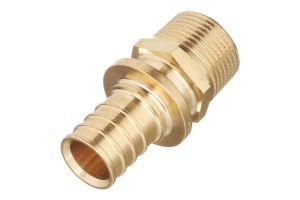Elsen Переходник 25x3/4 Н. аксиальный PEX, латунь