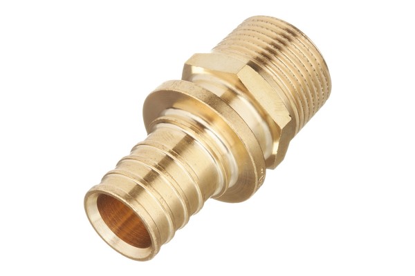 Elsen Переходник 25x3/4 Н. аксиальный PEX, латунь