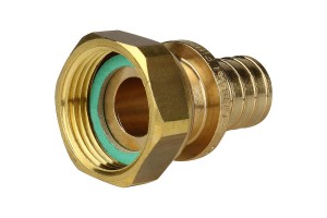 Elsen Переходник с НГ 20x1/2 В. аксиальный PEX, латунь