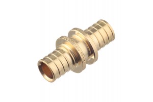 Elsen Муфта 20x20 аксиальный PEX, латунь