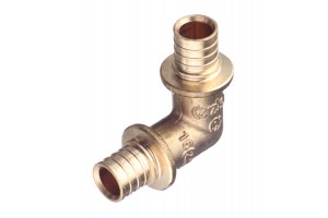 Elsen Угольник 16x16 аксиальный PEX, латунь