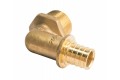 Elsen Угольник переходной 20x3/4 Н. аксиальный PEX, латунь