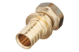 Elsen Переходник с НГ 25x3/4 В. аксиальный PEX, латунь