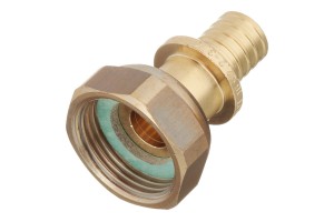 Elsen Переходник 16x1/2 В. аксиальный PEX, латунь