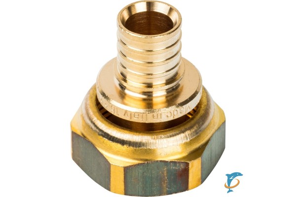 Elsen Переходник с НГ 16x3/4 В. аксиальный PEX, латунь