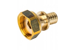 Elsen Переходник с НГ 16x3/4 В. аксиальный PEX, латунь