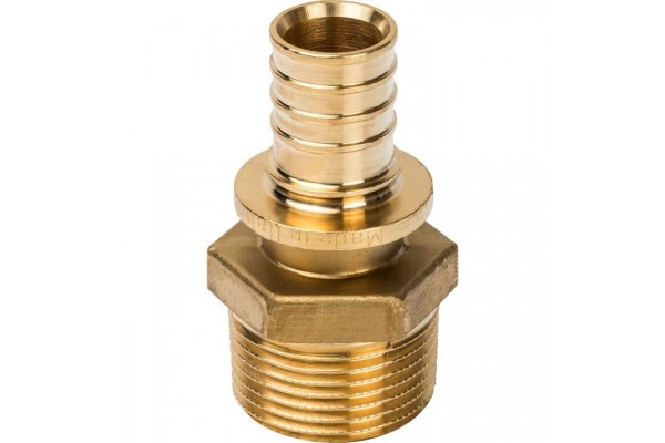 Elsen Переходник 16x3/4 Н. аксиальный PEX, латунь