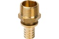 Elsen Переходник 25x1 Н. аксиальный PEX, латунь
