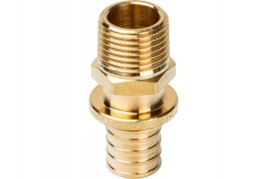 Elsen Переходник 20x1/2 Н. аксиальный PEX, латунь