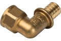Elsen Угольник переходной 20x1/2 В. аксиальный PEX, латунь
