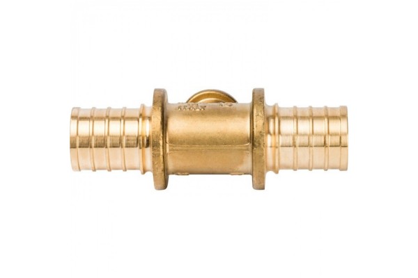 Elsen Тройник переходной 32x16x32 аксиальный PEX, латунь