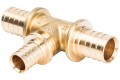 Elsen Тройник переходной 32x20x32 аксиальный PEX, латунь