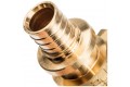 Elsen Тройник переходной 32x25x25 аксиальный PEX, латунь