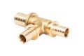 Elsen Тройник переходной 32x25x25 аксиальный PEX, латунь