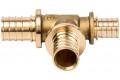 Elsen Тройник переходной 25x20x20 аксиальный PEX, латунь