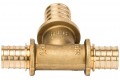 Elsen Тройник переходной 20x25x20 аксиальный PEX, латунь