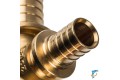 Elsen Тройник 25x25x25 аксиальный PEX, латунь