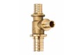 Elsen Тройник переходной 25x16x20 аксиальный PEX, латунь