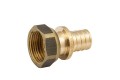 Elsen Переходник с НГ 25x1 В. аксиальный PEX, латунь