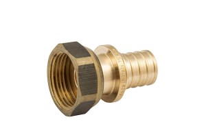 Elsen Переходник с НГ 25x1 В. аксиальный PEX, латунь