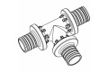 REHAU RAUTITAN Тройник 32x32x32 аксиальный PEX, PPSU