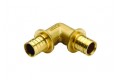 STOUT Угольник 32x32 аксиальный PEX, латунь