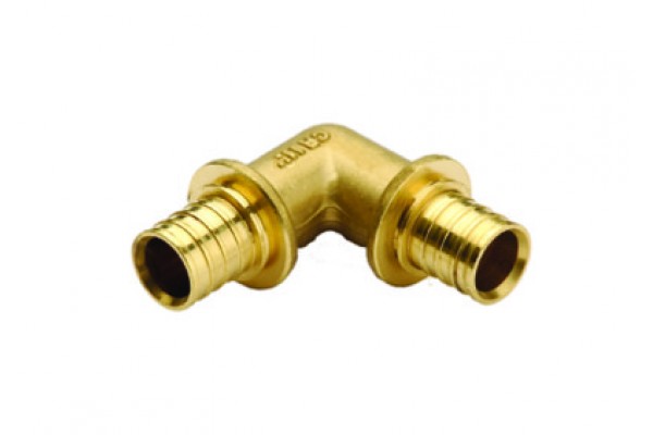 STOUT Угольник 32x32 аксиальный PEX, латунь