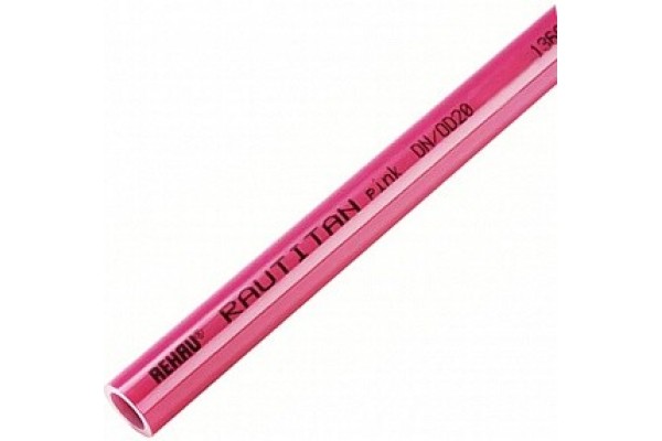 Труба REHAU Pink 20x2.8 PEX-a EVOH 11360521120 из сшитого полиэтилена