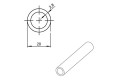 Труба REHAU Pink 20x2.8 PEX-a EVOH 11360521120 из сшитого полиэтилена