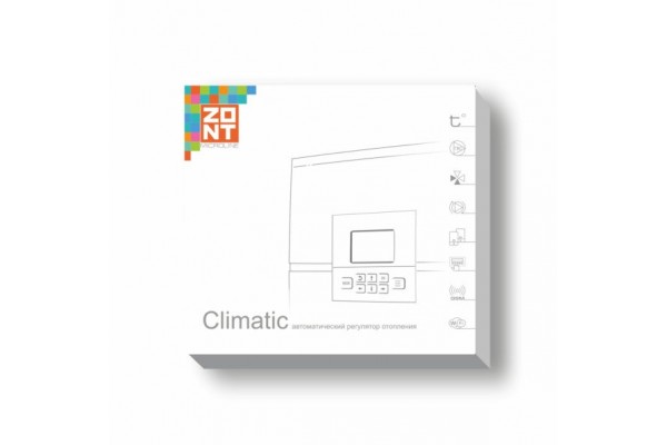 Блок управления ZONT Climatic 1.3 контроллер GSM и Wi-Fi управление системой отопления, ML00004486