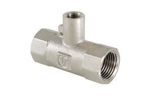 Valtec Тройник под датчик теплосчётчика, 1х M10 х1 вн.-вн.-вн., VTr.250.N.0006