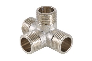 Valtec Крестовина двухплоскостная 1/2 нар., VTr.661.N.0004
