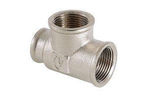 Valtec Тройник переходной 3/4х1/2х1/2 вн.-вн.-вн., VTr.750.RN.050404